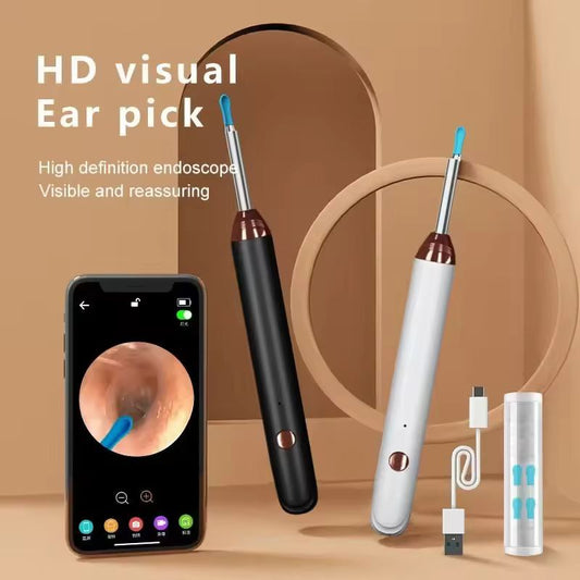 Earwax cleaner with camera &LED light